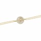 Glorria 14k Solid Gold Lava Bracelet