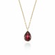 Glorria 14k Solid Gold Drop Necklace