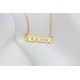 Glorria 925k Sterling Silver Personalized Name Necklace