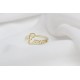 Glorria 925k Sterling Silver Personalized Handwritten Name Ring