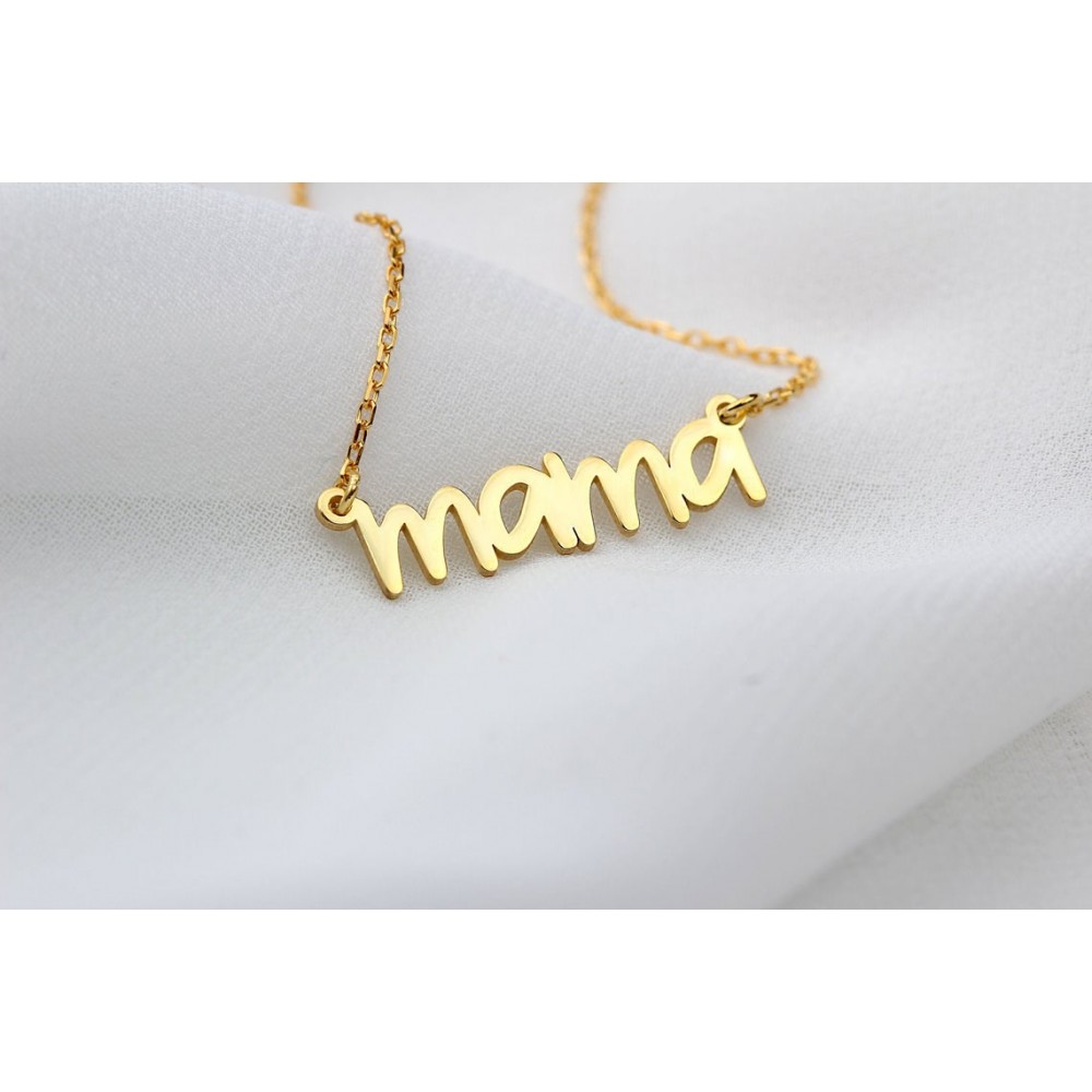 Glorria 925k Sterling Silver Personalized Name Necklace