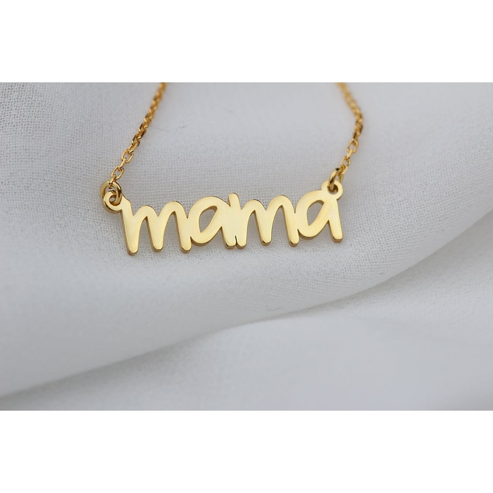 Glorria 925k Sterling Silver Personalized Name Necklace