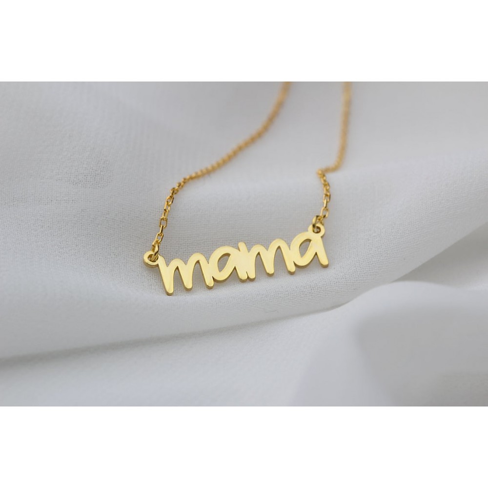 Glorria 925k Sterling Silver Personalized Name Necklace