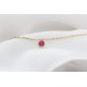 Glorria 925k Sterling Silver Personalized Birthstone Bracelet