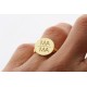 Glorria 925k Sterling Silver Personalized Name Mama Sterling Silver Ring