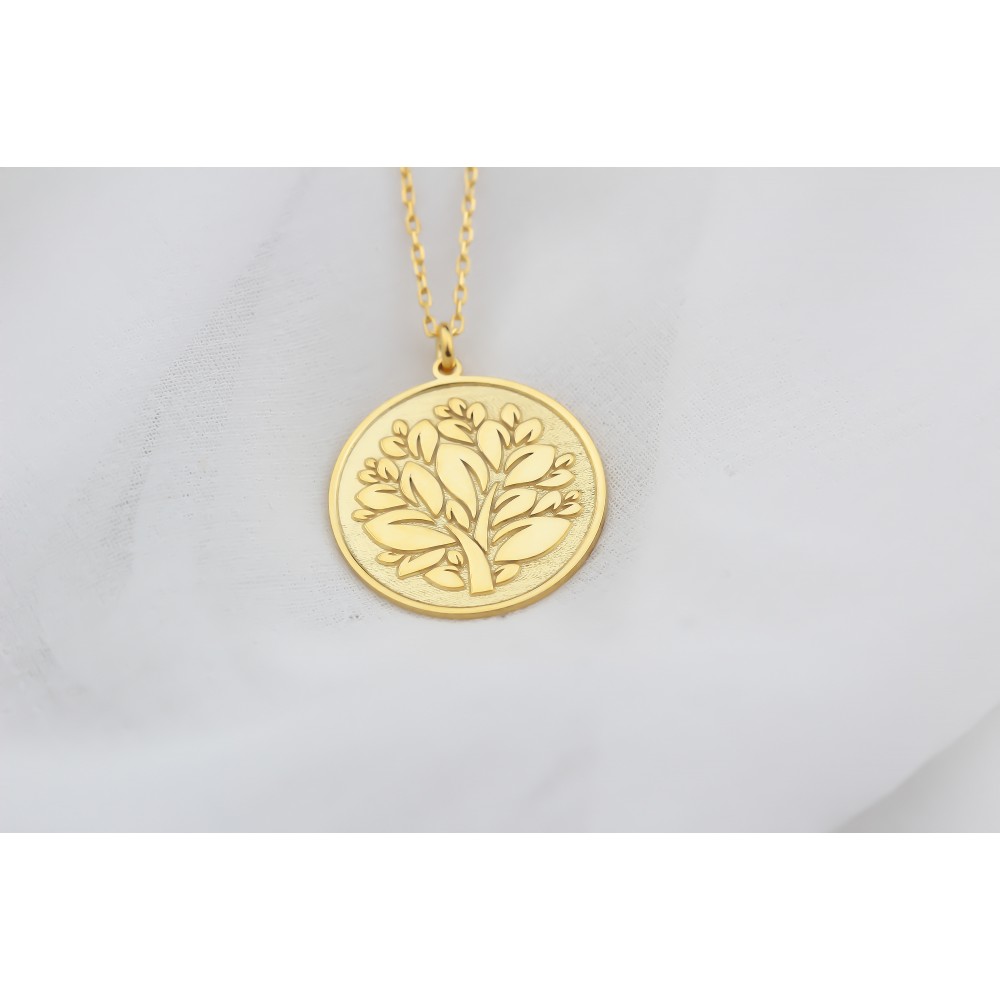 Glorria 925k Sterling Silver Tree of Life Necklace