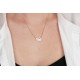 Glorria 925k Sterling Silver Personalized Korean Name Necklace