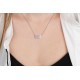 Glorria 925k Sterling Silver Personalized Chinese Name Necklace