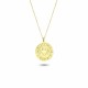 Glorria 925k Sterling Silver Cancer Zodiac Necklace