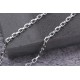 Glorria 925k Sterling Silver 6mm Anchor Chain Necklace