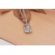 Glorria 925k Sterling Silver Gourmet Chain Jesus Christ Necklace