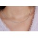 Glorria 925k Sterling Silver Curb Chain Necklace