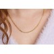 Glorria 925k Sterling Silver Chain Necklace