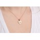 Glorria 925k Sterling Silver Heart Necklace