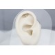 Glorria 14k Solid Gold Leaf Helix Piercing