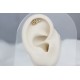 Glorria 14k Solid Gold Snake Helix Piercing