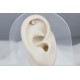 Glorria 14k Solid Gold Drop Helix Piercing