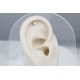 Glorria 14k Solid Gold Pearl Helix Piercing