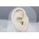 Glorria 14k Solid Gold Love Helix Piercing