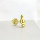 Glorria 14k Solid Gold Clef Sign Helix Piercing