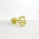 Glorria 14k Solid Gold Letter G Tragus Piercing