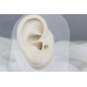 Glorria 14k Solid Gold Eye Tragus Piercing