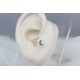 Glorria 14k Solid Gold Moon Tragus Piercing