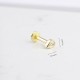 Glorria 14k Solid Gold Drop Tragus Piercing