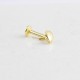 Glorria 14k Solid Gold Shell Tragus Piercing