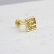 Glorria 14k Solid Gold Geometric Tragus Piercing