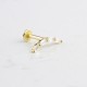 Glorria 14k Solid Gold Geometric Tragus Piercing