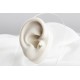 Glorria 14k Solid Gold Aries Tragus Piercing