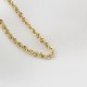 Glorria 14k Solid Gold Rope Chain