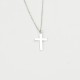 Glorria 925k Sterling Silver Cross Necklace