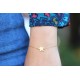 Glorria 925k Sterling Silver Star Bracelet