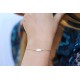 Glorria 925k Sterling Silver Geo Bracelet