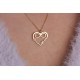 Glorria 925k Sterling Silver Infinity Necklace