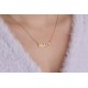 Glorria 925k Sterling Silver Personalized Name Heart Necklace