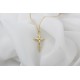 Glorria 925k Sterling Silver Cross Necklace