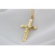 Glorria 925k Sterling Silver Cross Necklace