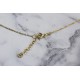 Glorria 925k Sterling Silver 7 Branch Menorah Necklace