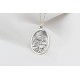 Glorria 925k Sterling Silver St. Antoine Necklace