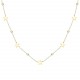 Glorria 14k Solid Gold Dorika Star Necklace