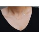 Glorria 14k Solid Gold Luck Necklace