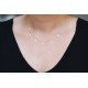 Glorria 14k Solid Gold Luck Necklace