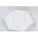 Glorria 14k Solid Gold Dorica Necklace