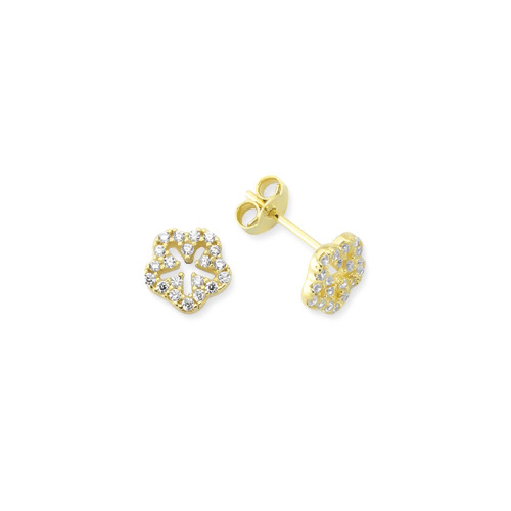 Glorria 14k Solid Gold Earring